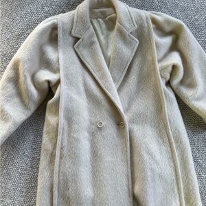 Chic Cream Teddy Jacket